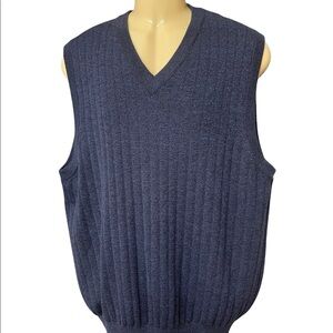 John W. Nordstrom Italian Merino Wool Sweater golf size XL